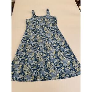 Columbia Womens Sleeveless Dress Omni Freeze PFG Tropical Fish Print Size Med